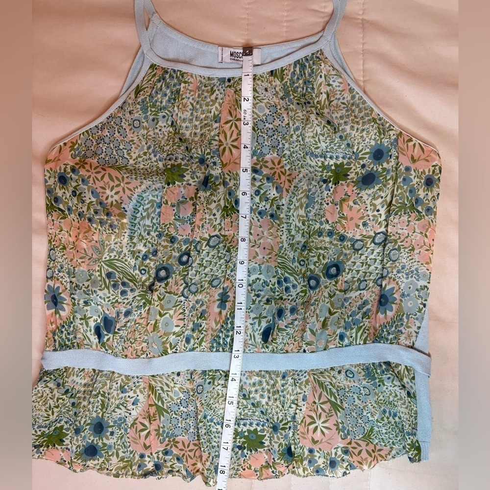 Moschino Multicolor Floral Camisole see measurements‎ - Picture 5 of 7